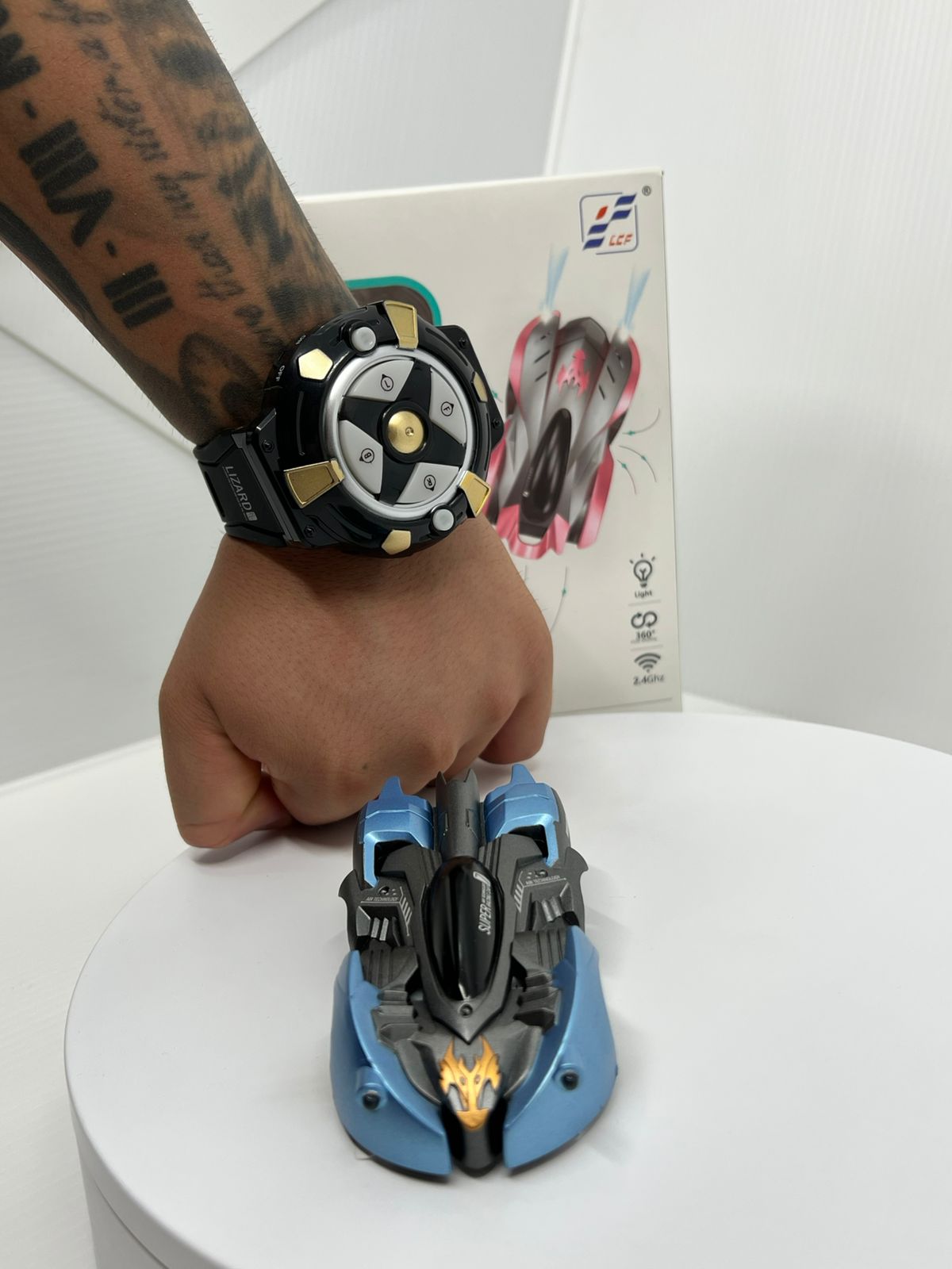 CARRO RELOJ REMOTO